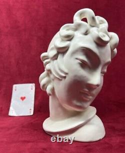 Sculpture Statue Woman Bust Art Deco German Germany Luxembourg Goldscheider