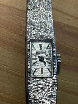 Solid silver art deco women's watch Severine