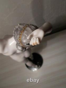Statuette Art Deco Dressel - Kister Porcelain Sculpture Half Doll