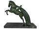 Subject Chevauché Max Le Verrier Signed Charle Femme Equestre Regule Art Deco M535