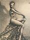 Very Beautiful Charcoal Drawing Of A Woman Art 1950 Pin Up Erotic Nude Vintage American