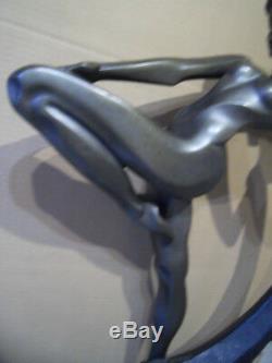 Vintage Nude Naked Woman Statue Naiade Statue Woman Nude Art Deco