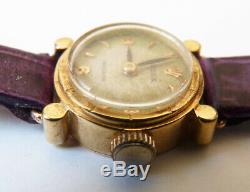 Watch Rolex Precision Woman Or Massive Gold Watch Art Deco 1940