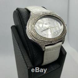 White 1.5 Carat Jewelry Diamond Watch For Women Natural