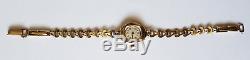 Womens Watch And Gold Bracelet Circa 1930 Gold Bracelet Watch Rotary