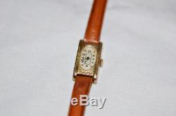 Wristwatch Woman Vintage Gold Plated