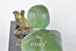 Z Kovacs, Geese Woman, Signed Bronze, Art Deco, 20th Century