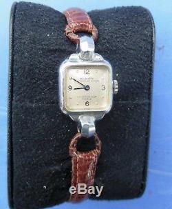 Zenith Art Deco -1930 Steel Watch, Vintage, Woman, Mechanical Zenith