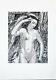 Albert Decaris (attribué) Femme Art Déco Superbe Grande Pointe Sèche 1940 71x49