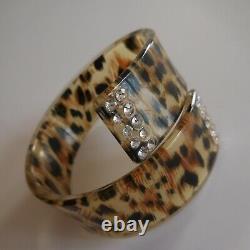 Bracelet léopard diamant femme art déco collection bijou vintage design XX N5321