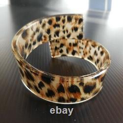 Bracelet léopard diamant femme art déco collection bijou vintage design XX N5321