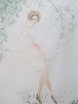Charles Naillod Jeune Femme , Gravure Art Déco 1930 Numérotée et Signée