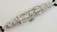 Étonnant Ancien Art-deco Platinum&diamonds Bella, Geneve Femmes Bracelet C1920