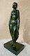 Femme Nue Bronze Art Deco 1930 Signé Luc 22,5 Cm Sculpture Chiparus Le Verrier