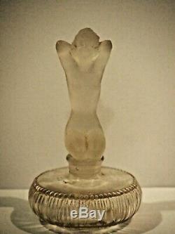 Flacon Parfum Je N'ose De Marèze Femme Nue Art Deco Style Lalique