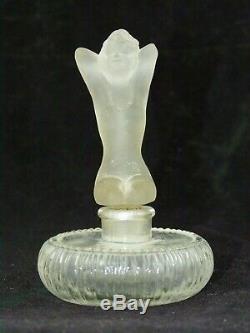 Flacon parfum Marylin -style Lalique verre femme