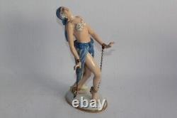 GOEBEL Figurine porcelaine Femme danseuse Allemagne Art déco (49825)