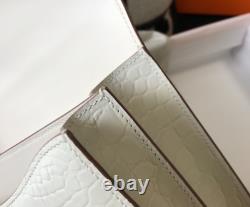 Hermes Mini Bag For Women Constance compact White New Handbag