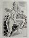 Kiyoshi Hasegawa Gravure Eau Forte Original Etching 1929 Femme Nue Art Deco