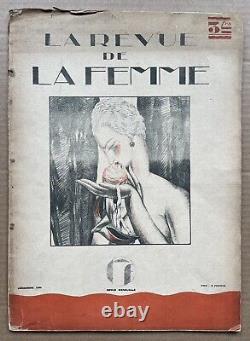 La Revue de la Femme N°1 Déc 1926 Mode Art Déco Man Ray Noailles Albin Guillot