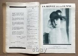 La Revue de la Femme N°1 Déc 1926 Mode Art Déco Man Ray Noailles Albin Guillot