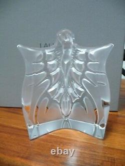 Lalique statuette metamorphose sculpture verre cristal art deco nymphe femme