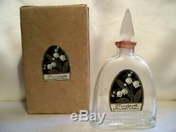 Maubert Muguet Flacon De Parfum Art Deco 1927 Vintage Perfume Bottle