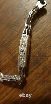Montre Bracelet ART-DECO 1920-1930 Platine Et Diamants