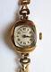 Montre De Femme Et Bracelet En Or Vers 1930 Gold Bracelet Watch Rotary