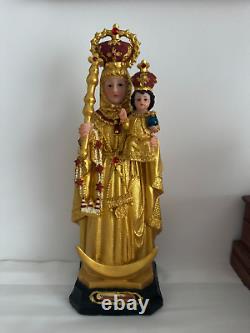 Polyrésine Chrétien Cadeau Notre Femme De Santé Velankanni Statue Du Mère Mary