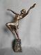 Sculpture Art Deco 30s Statue Femme Danseuse Regule Couleur Bronze Dancer Woman
