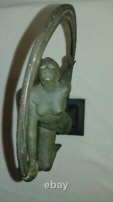 Statue Sculpture Art Deco 1930 Femme Danseuse