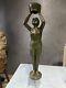 Statue Femme Bronze Art Déco. Yonejiichi Sculpteur Japon 1930. Yonejiichi