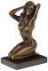 Statuette De Femme Nue Style Ancien/art Déco Bronze