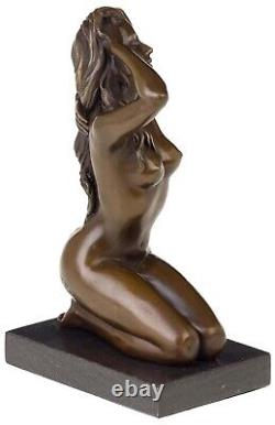 Statuette de femme nue style ancien/art déco bronze